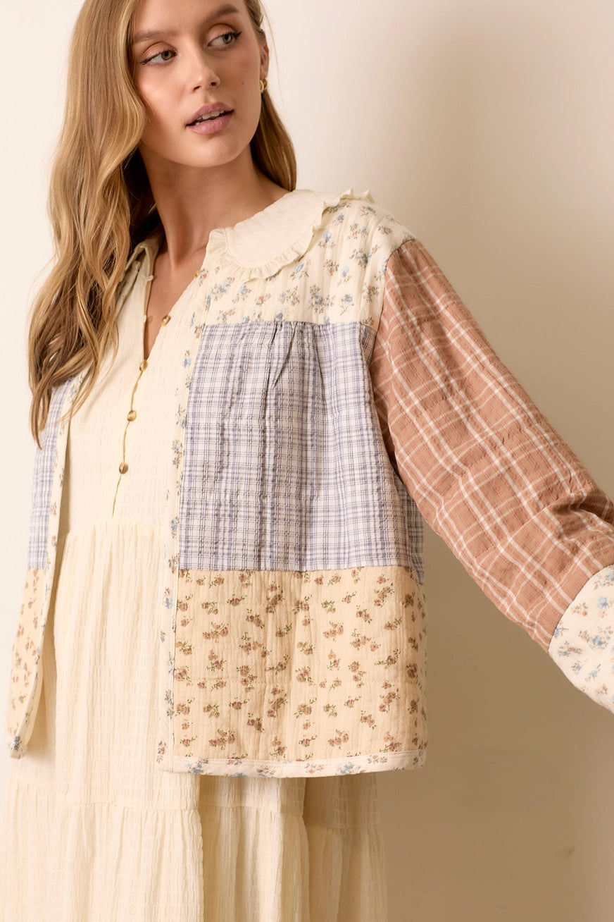 Patchwork Jacke" "Estelle"