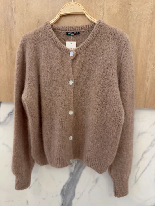 Cardigan "Kay" Taupe