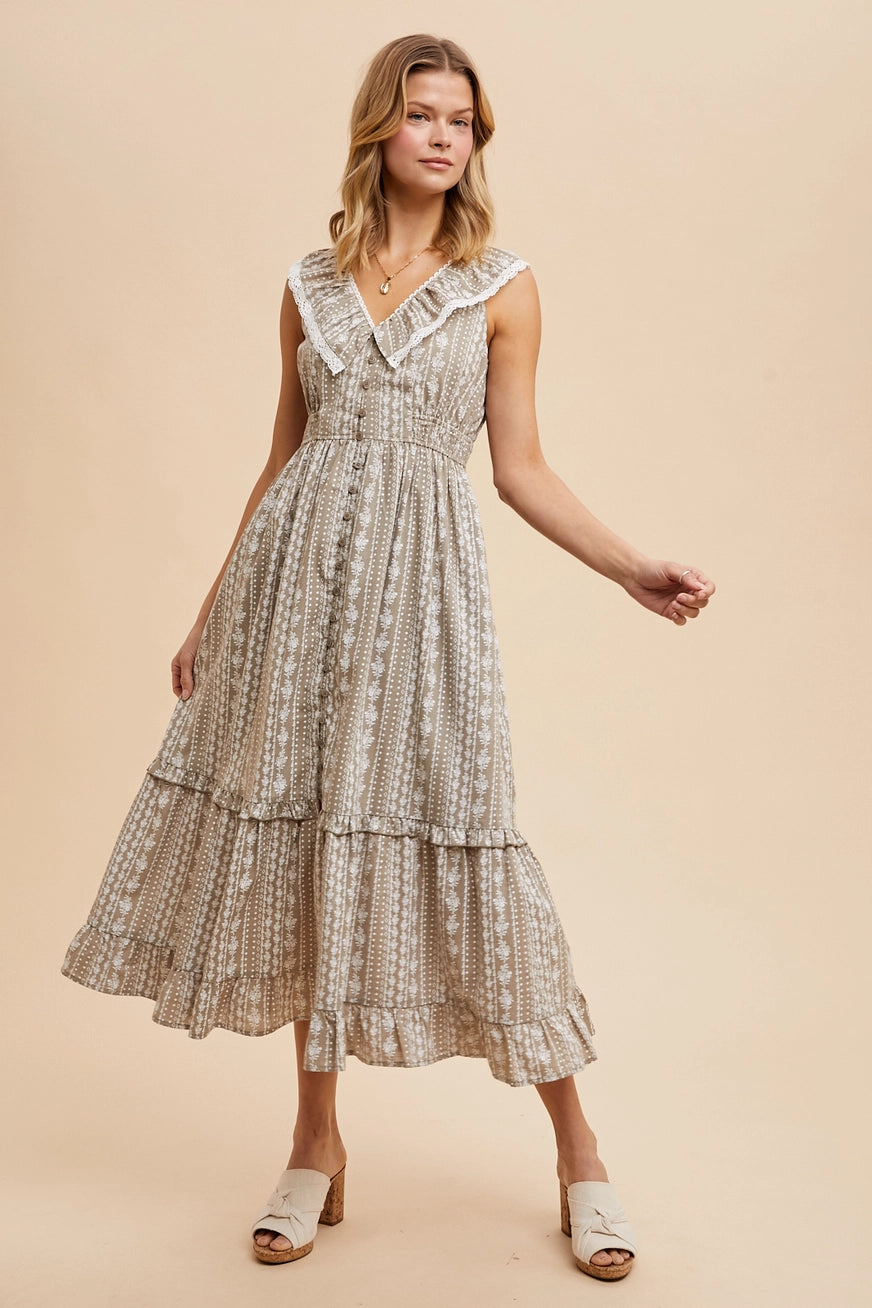 Blümchen Midikleid "Josie"