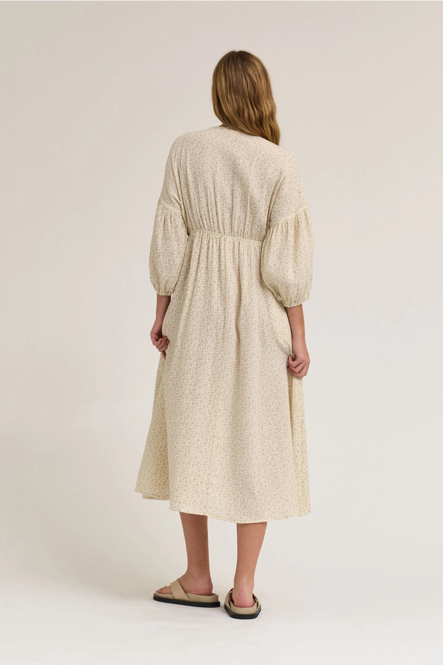 Blümchen Midikleid "Maci"