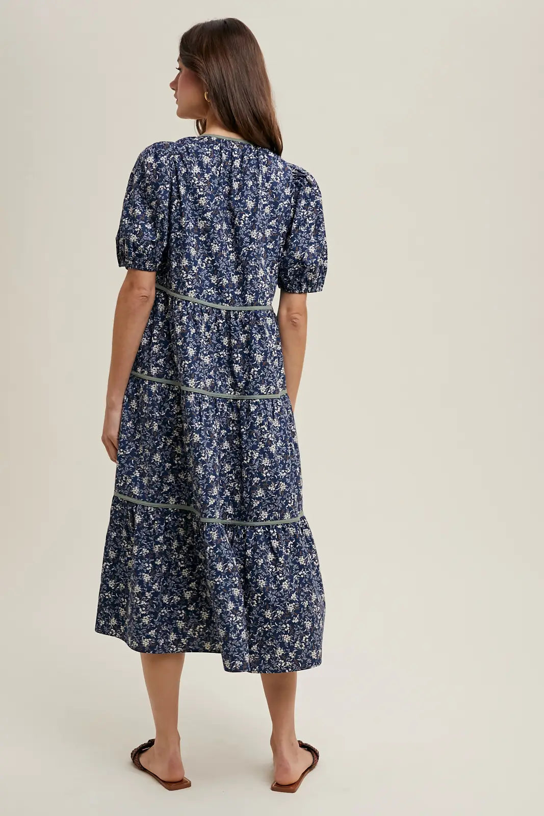 Blümchen Midikleid "Leonie"