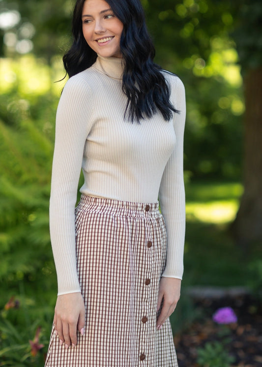 Karierter Maxirock "Mckenna"