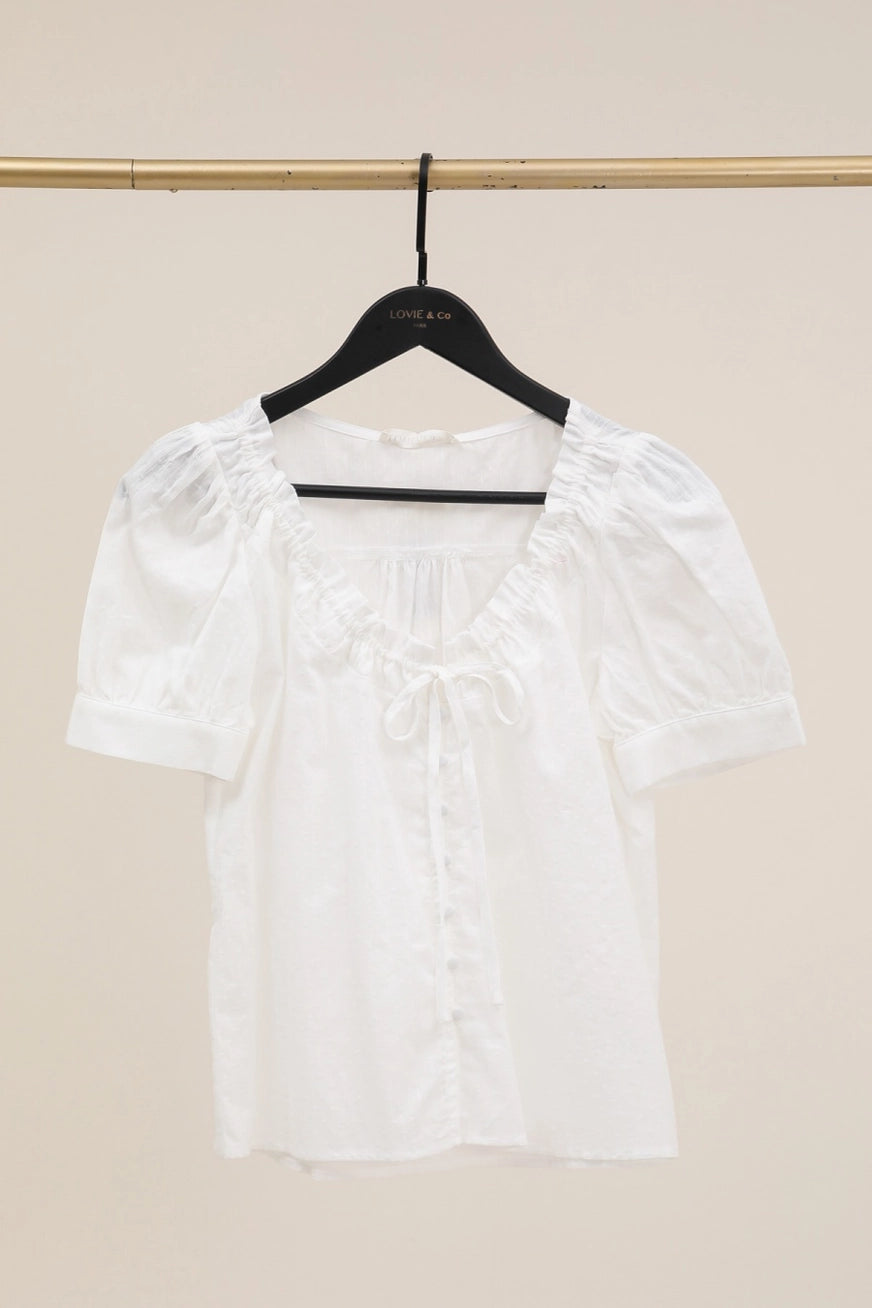 Weisse Bluse "Naomi"