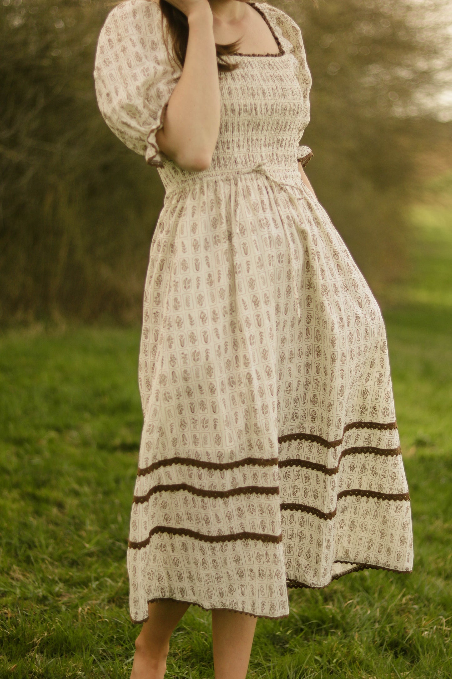 Blümchen Midikleid "Haven"