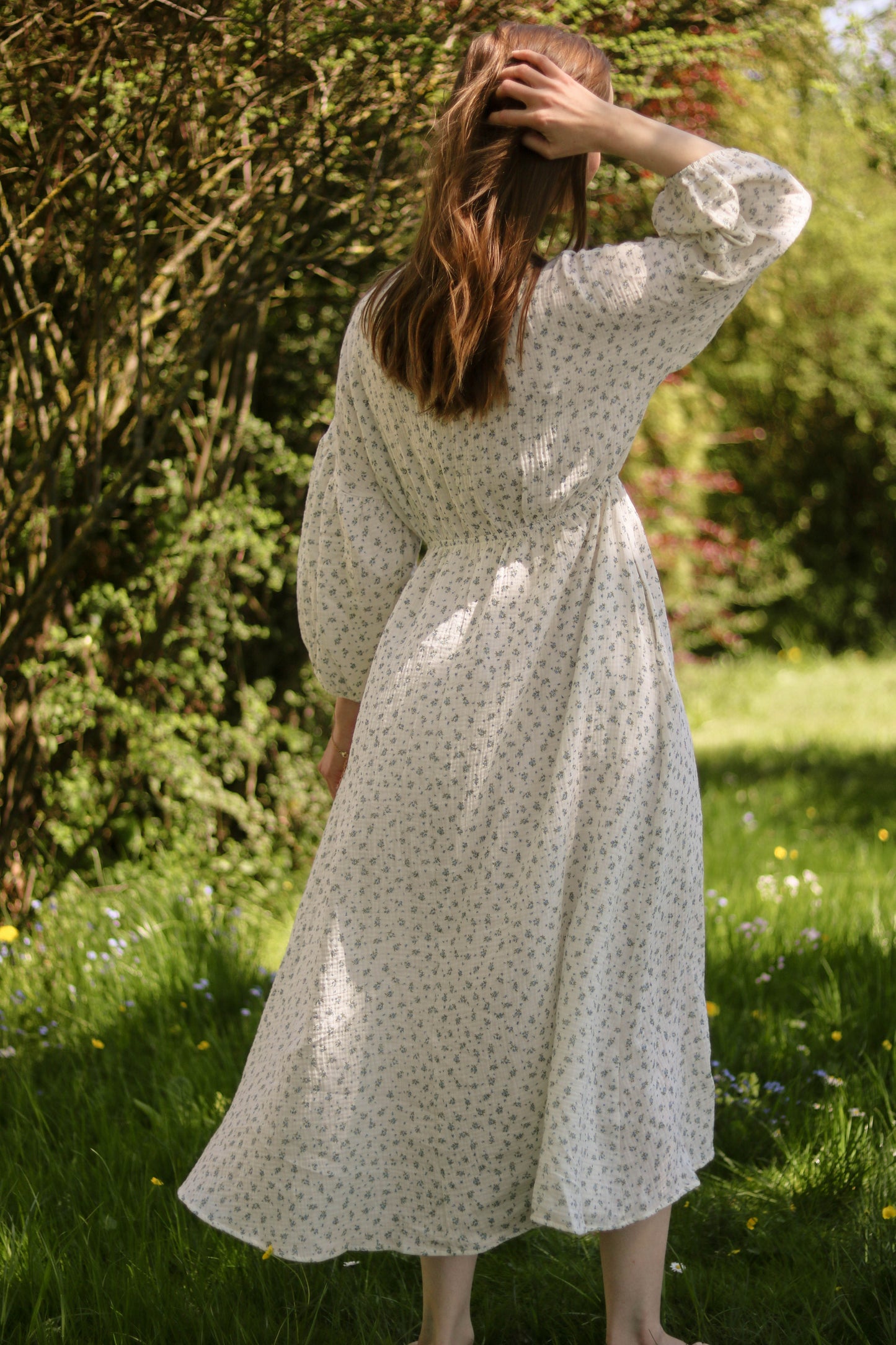 Blümchen Midikleid "Quinn"