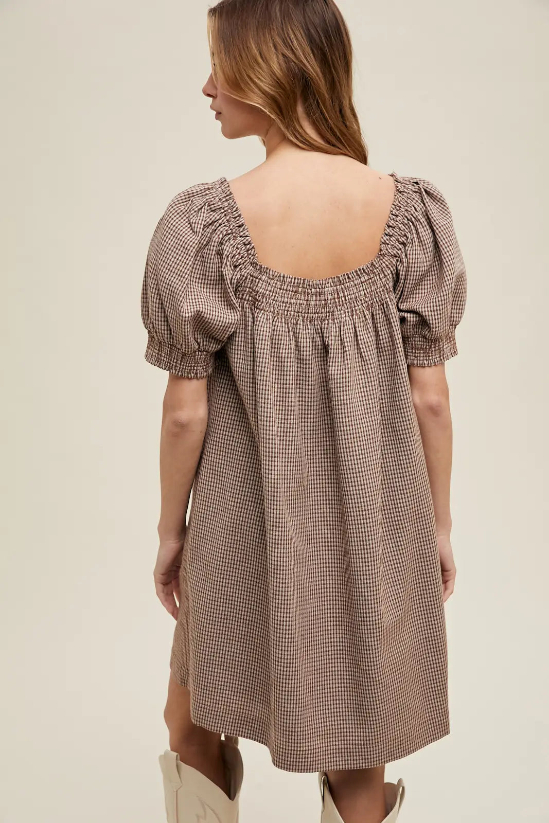 Kariertes Kleid "Lennie"