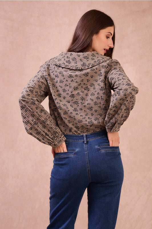 Karierte Bluse "Alaine"