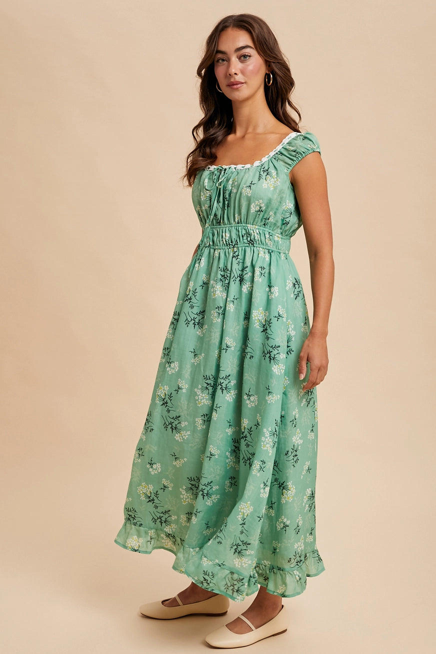 Blümchen Maxikleid "Matilda"