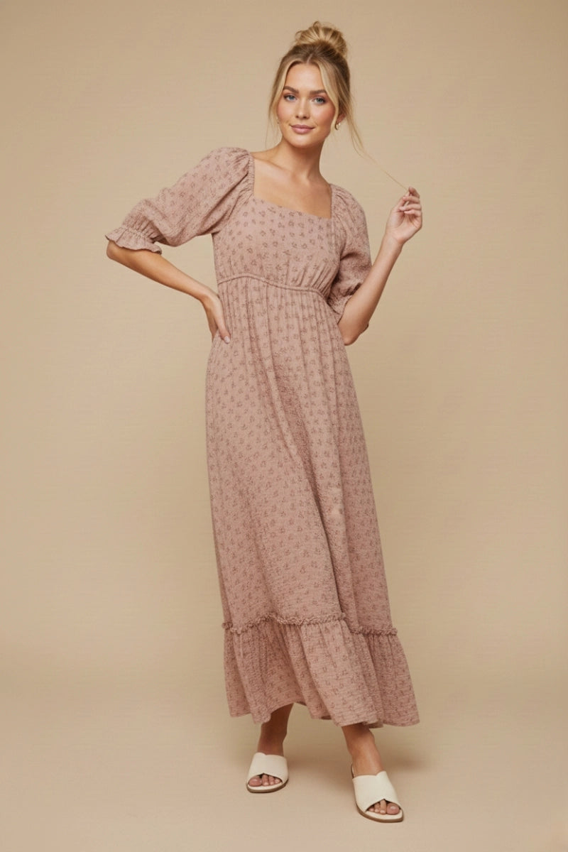 Blümchen Maxikleid "Katherine"