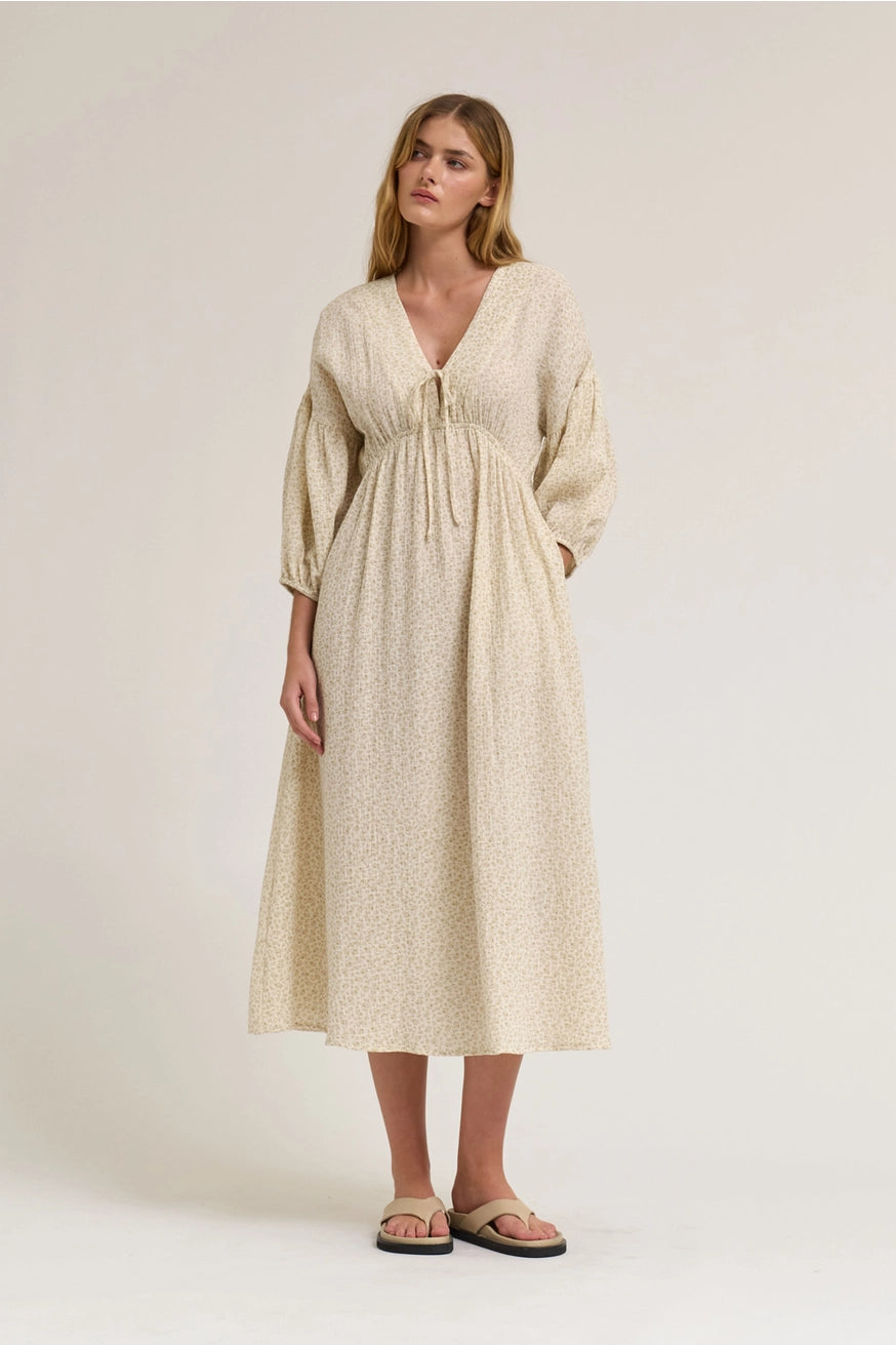 Blümchen Midikleid "Maci"