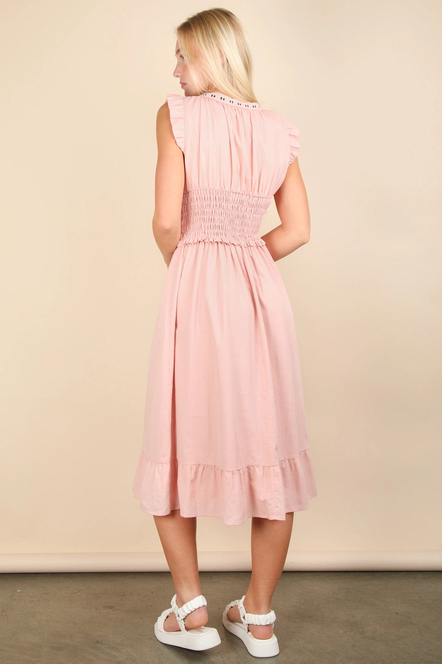 Midikleid "Daphne" Rosa