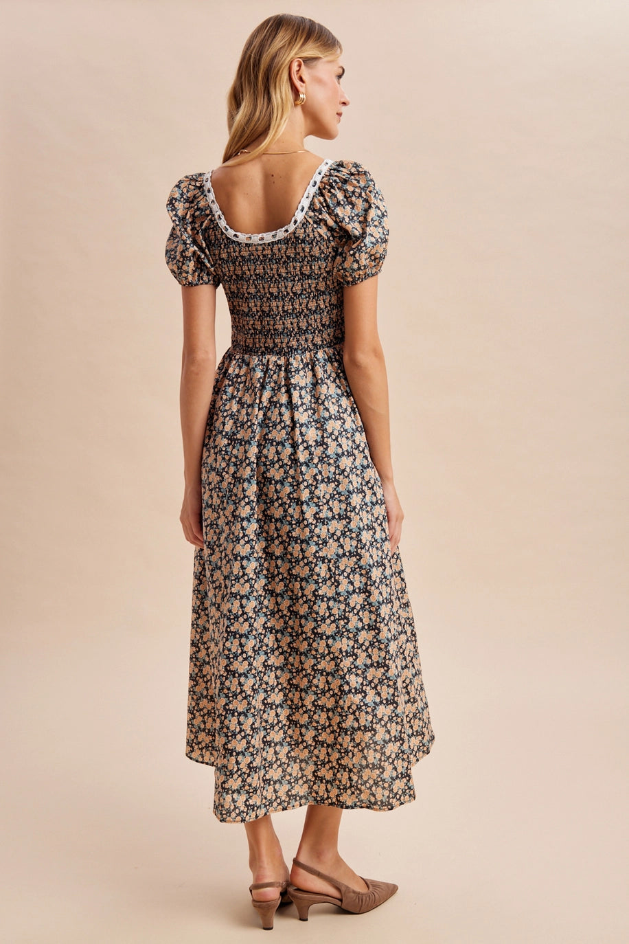 Blümchen Midikleid "Robin"