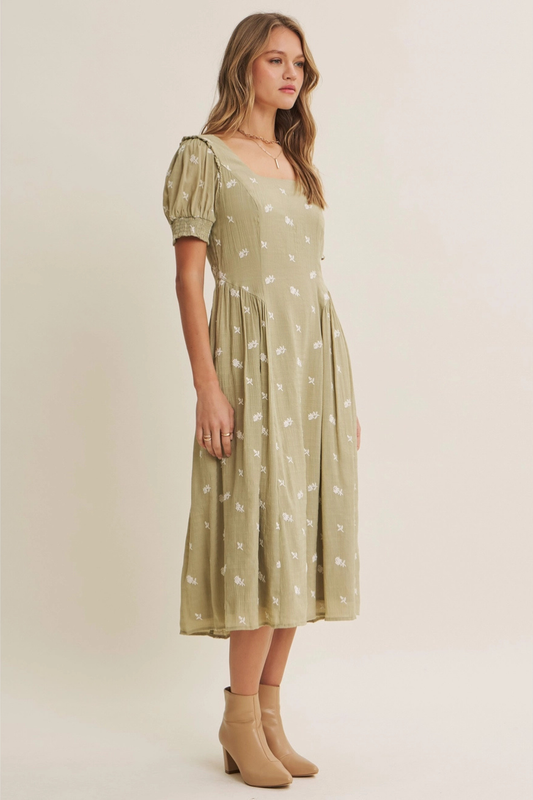 Blumen Midikleid "Lola"