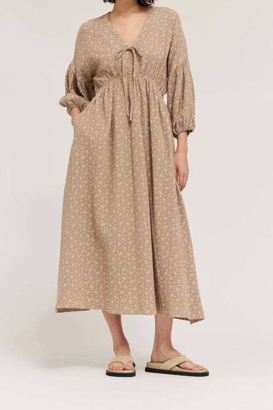 Blümchen Midikleid "Nyla"