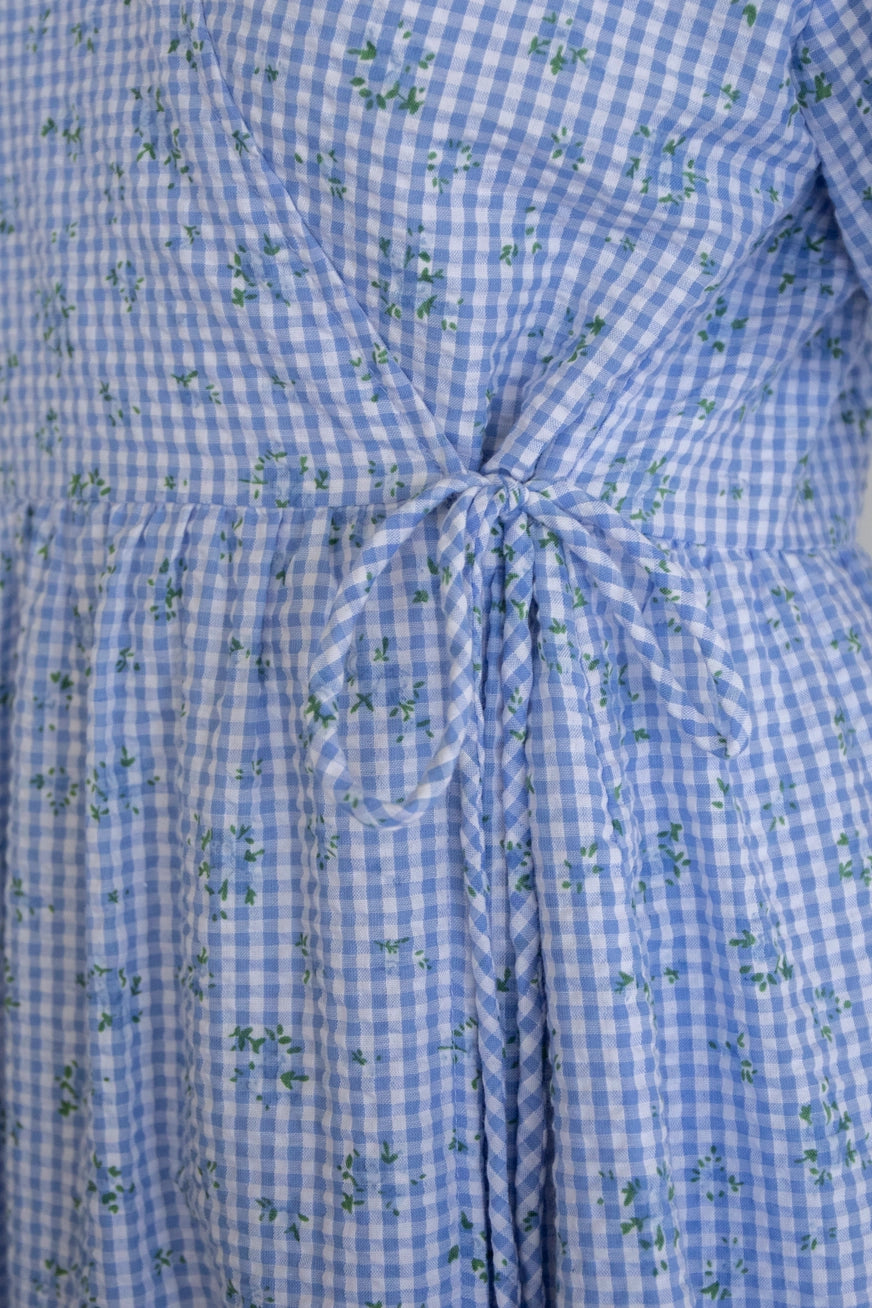 Kariertes Midikleid "Esme"