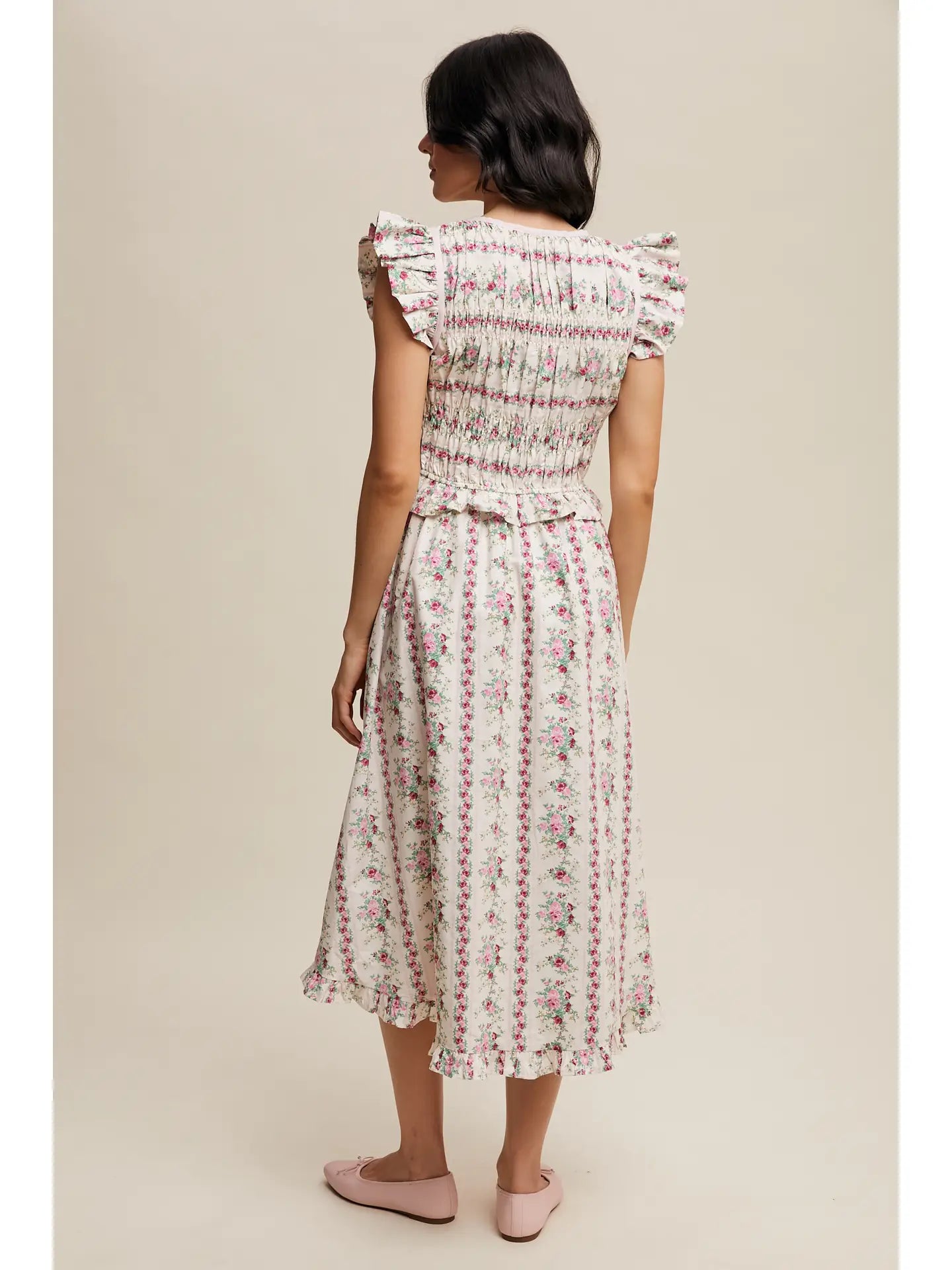 Vintage Blümchen Midikleid "Montana"