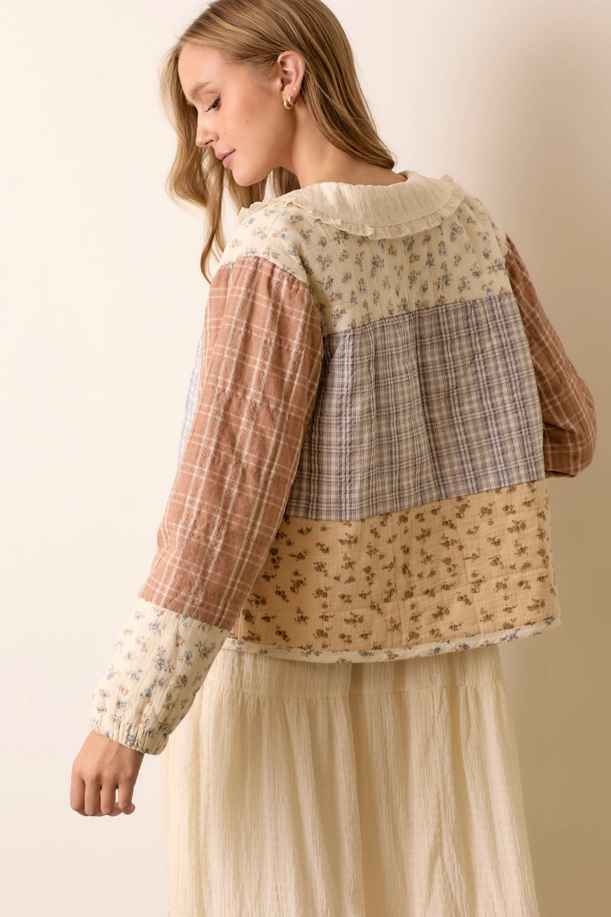 Patchwork Jacke" "Estelle"