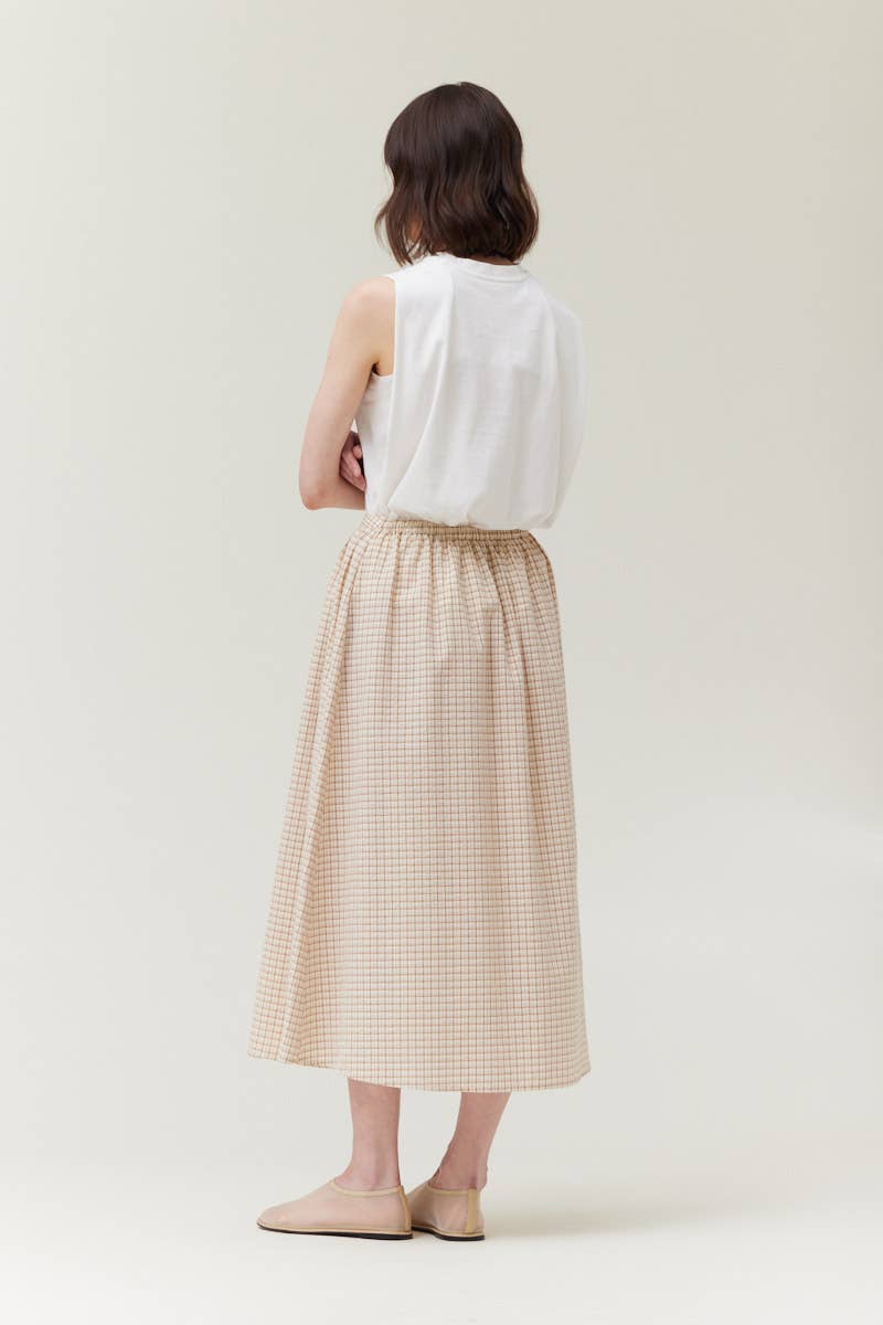 Karierter Midirock "Junie"