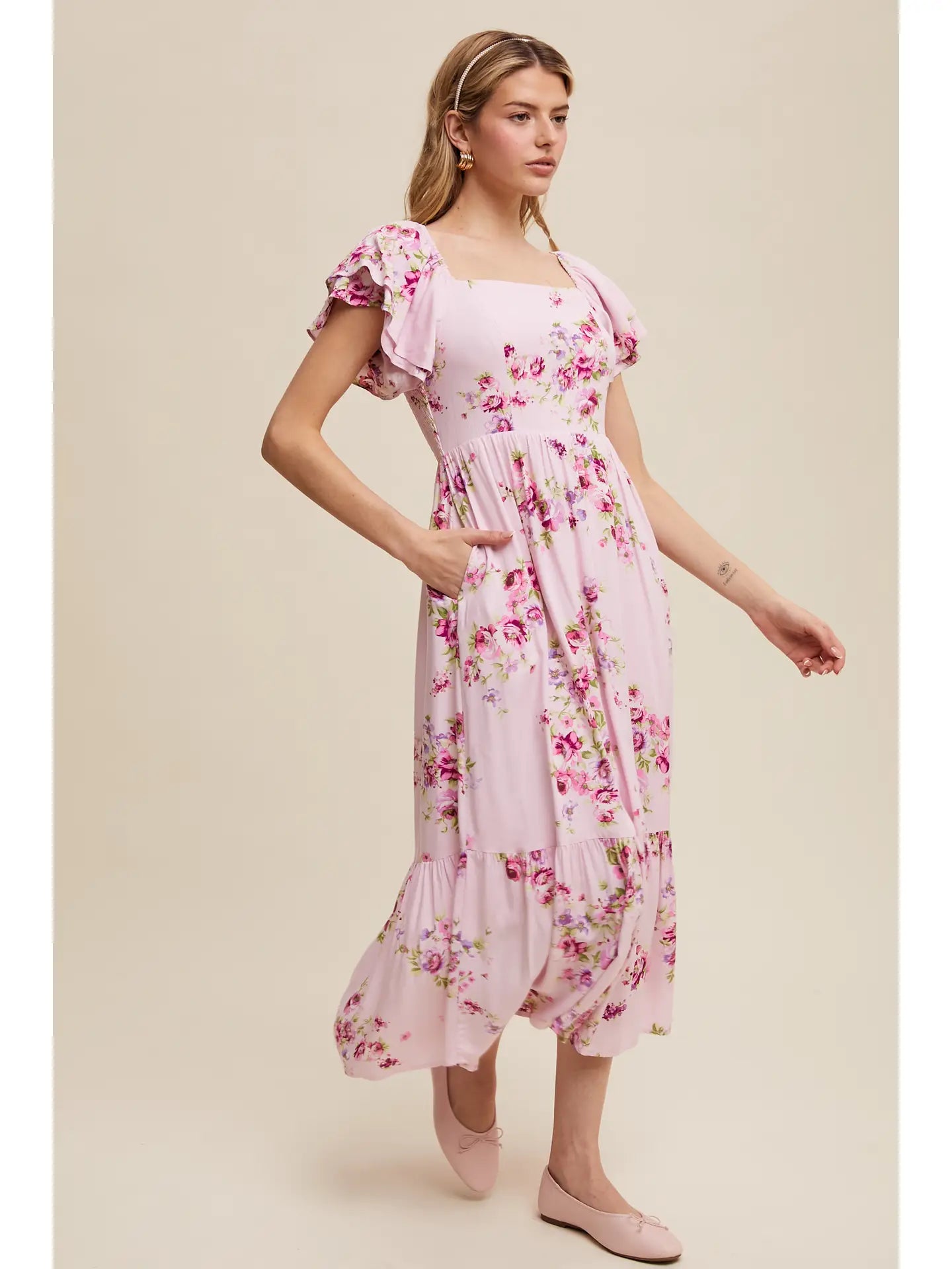 Romantisches Midikleid "Lily"