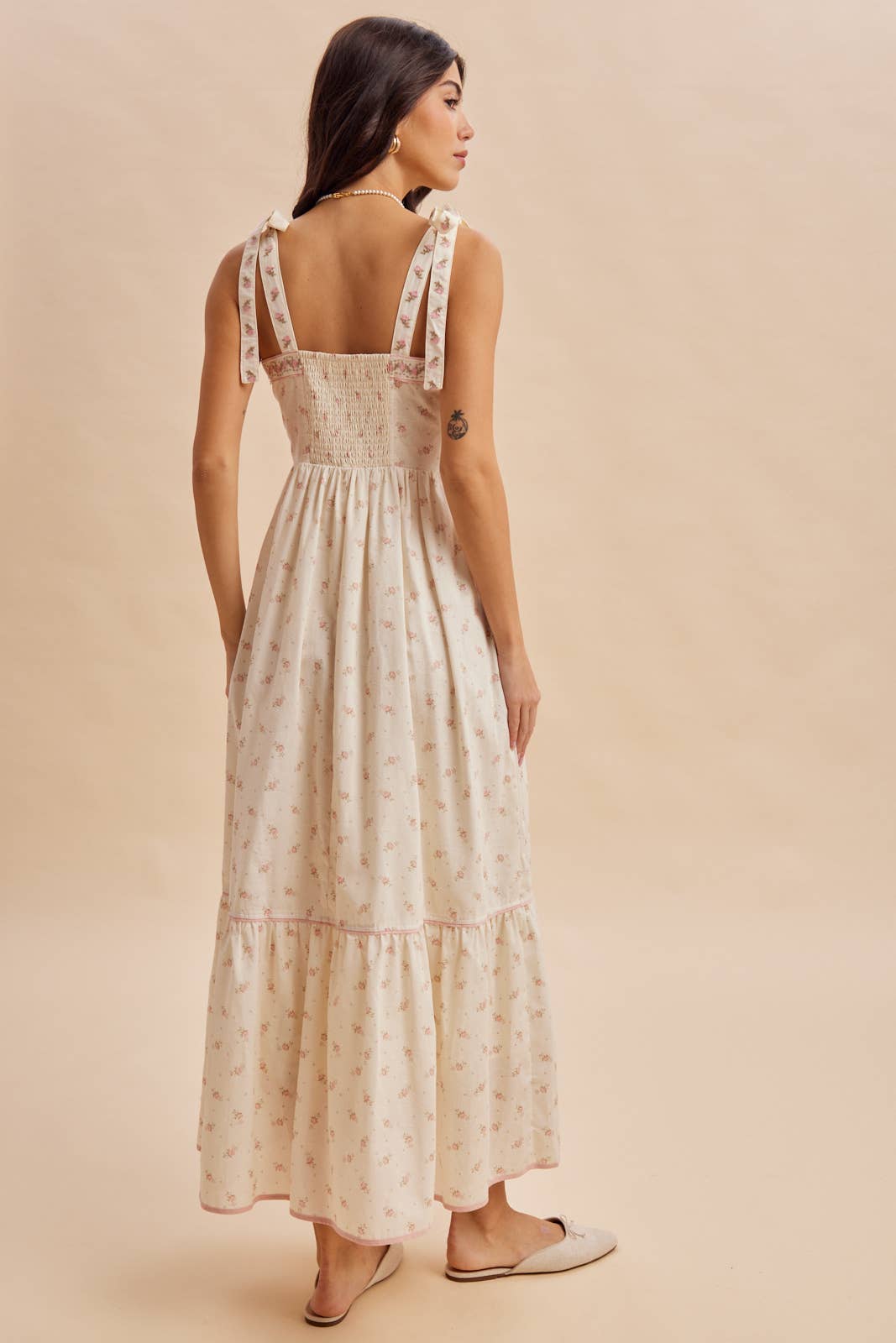 Blümchen Trägerkleid "Cordelia"