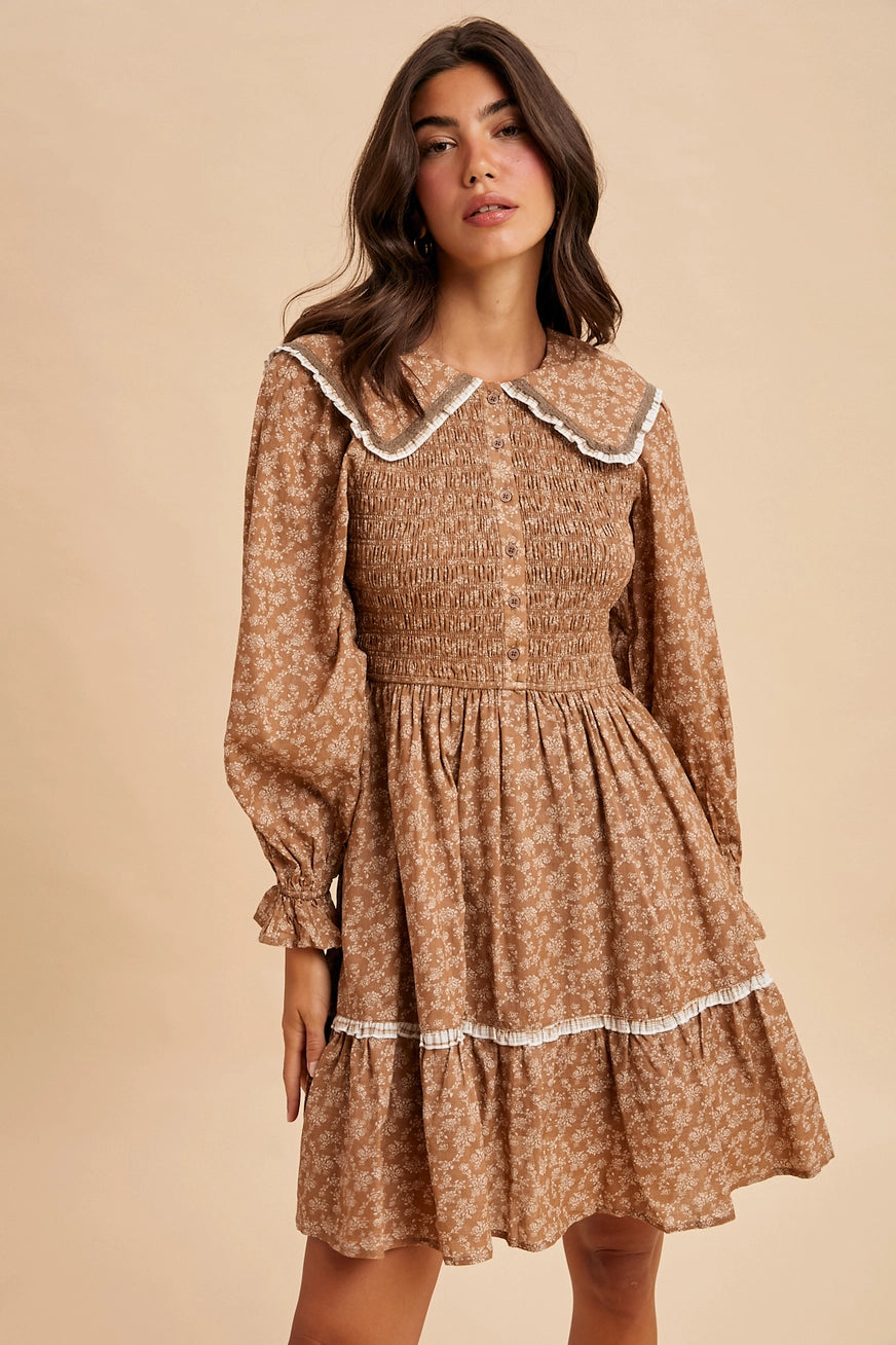 Kurzes Blümchen Kleid "Cassidy"