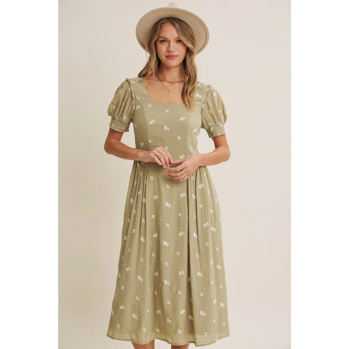 Blumen Midikleid "Lola"