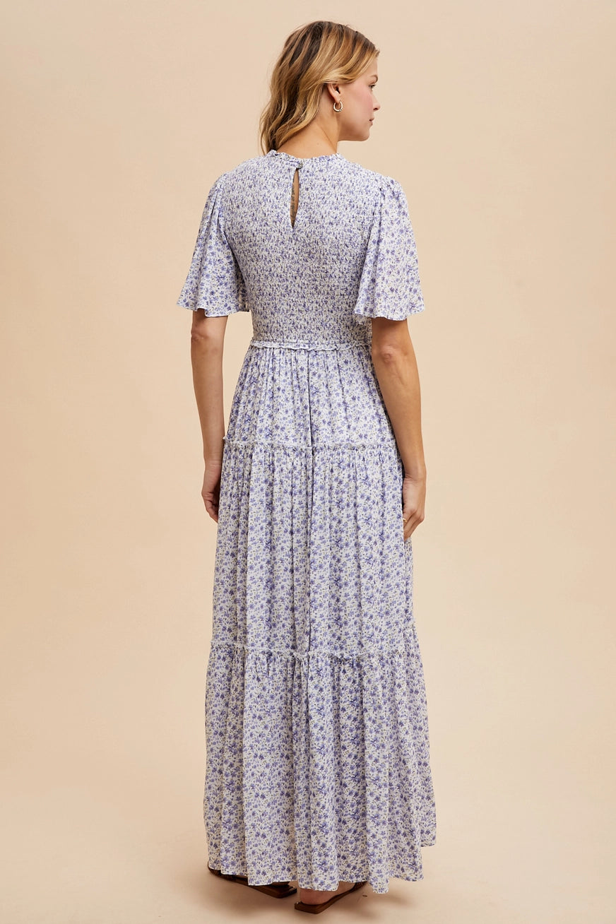 Blümchen Maxikleid "Cynthia"