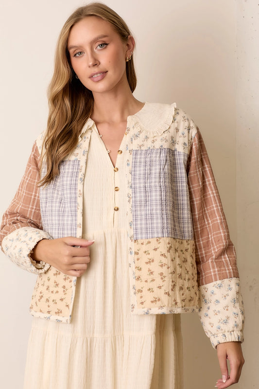 Patchwork Jacke" "Estelle"