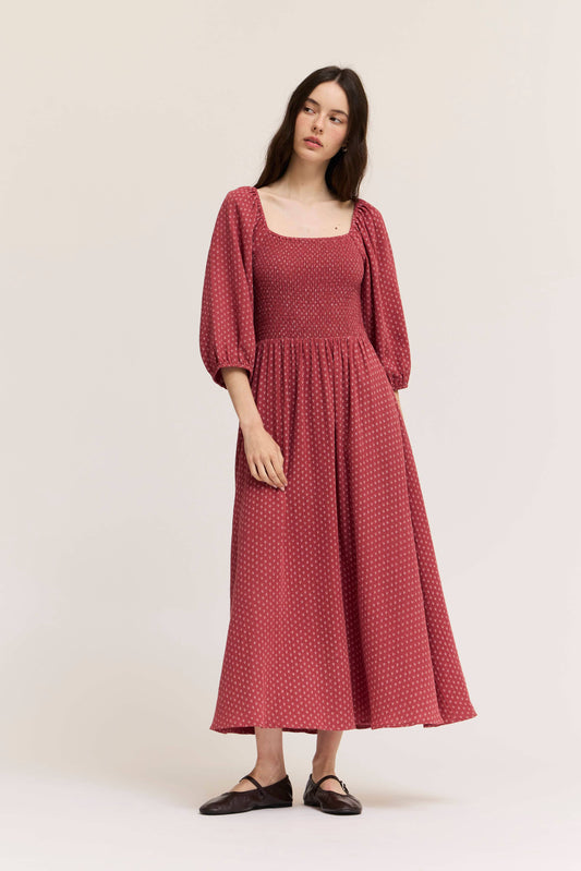 Blümchen Midikleid "Ruby"