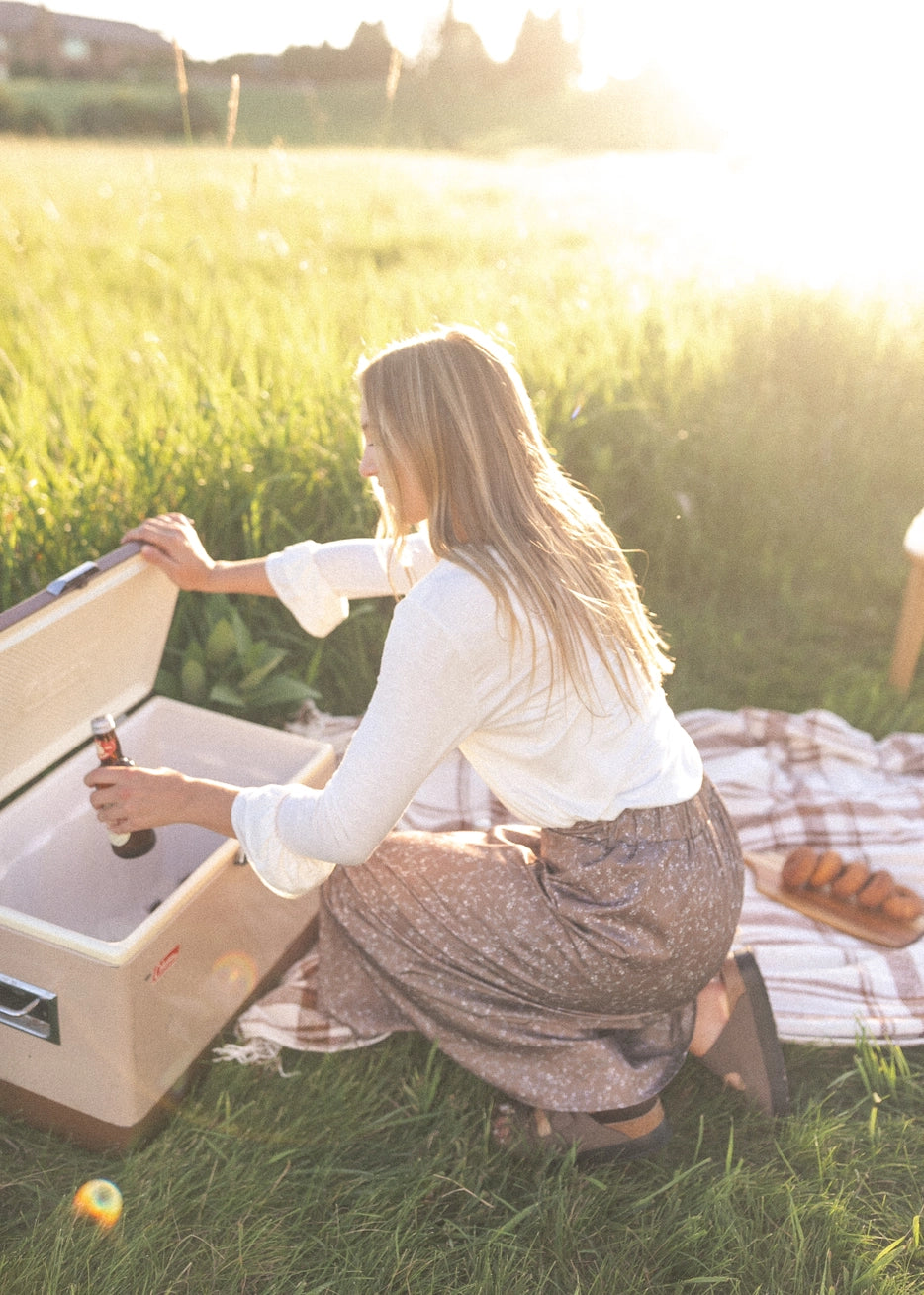Blümchen Midirock "Alayna"
