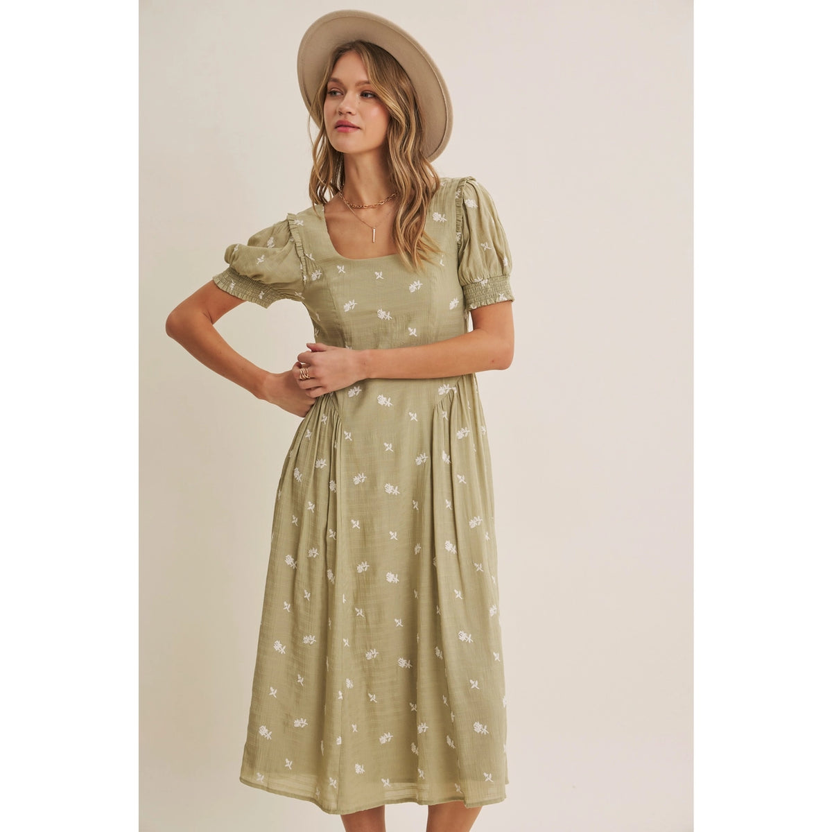 Blumen Midikleid "Lola"