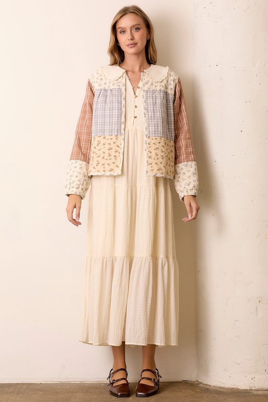 Patchwork Jacke" "Estelle"