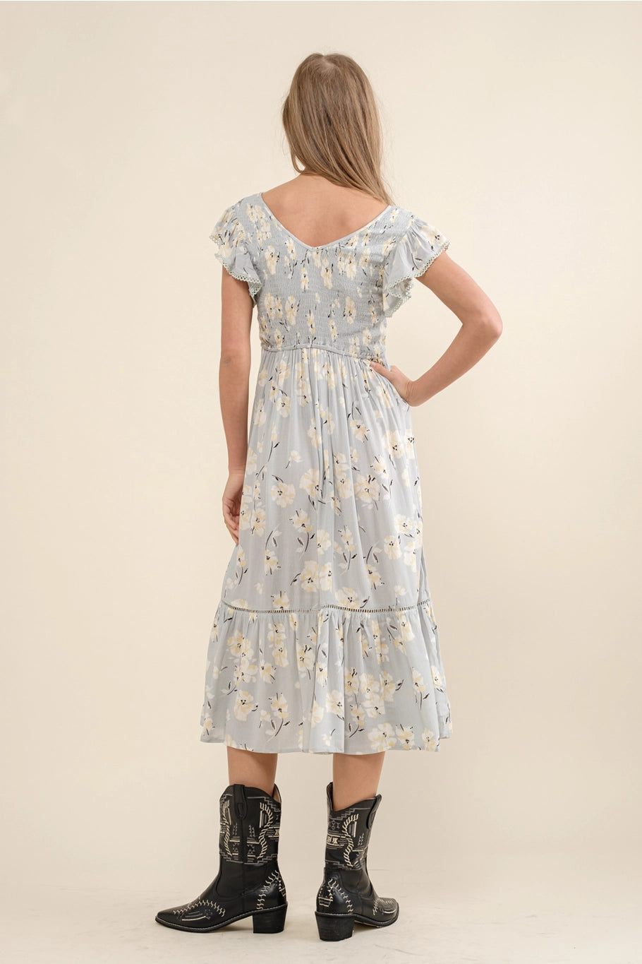 Blümchen Midikleid "Michelle"