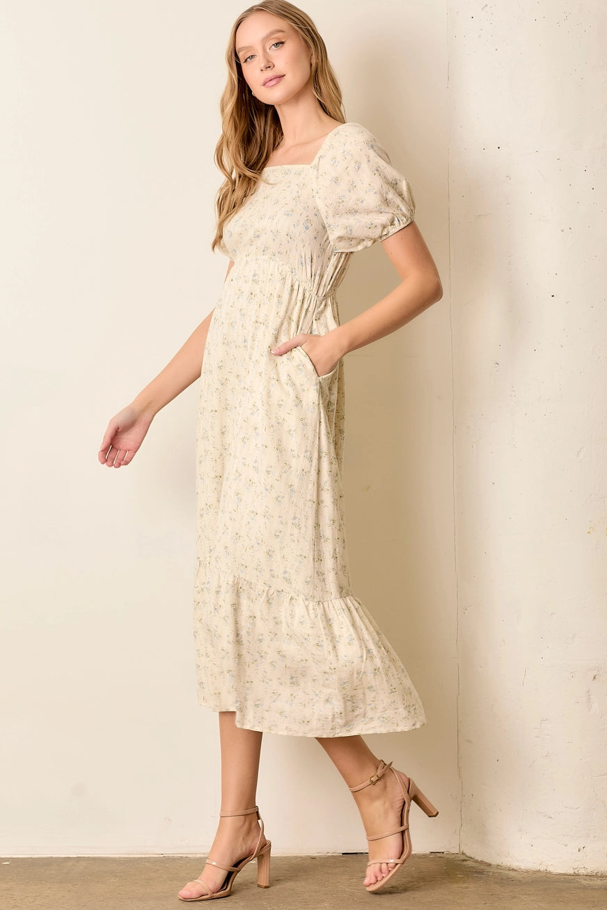 Blümchen Midikleid "Holly"