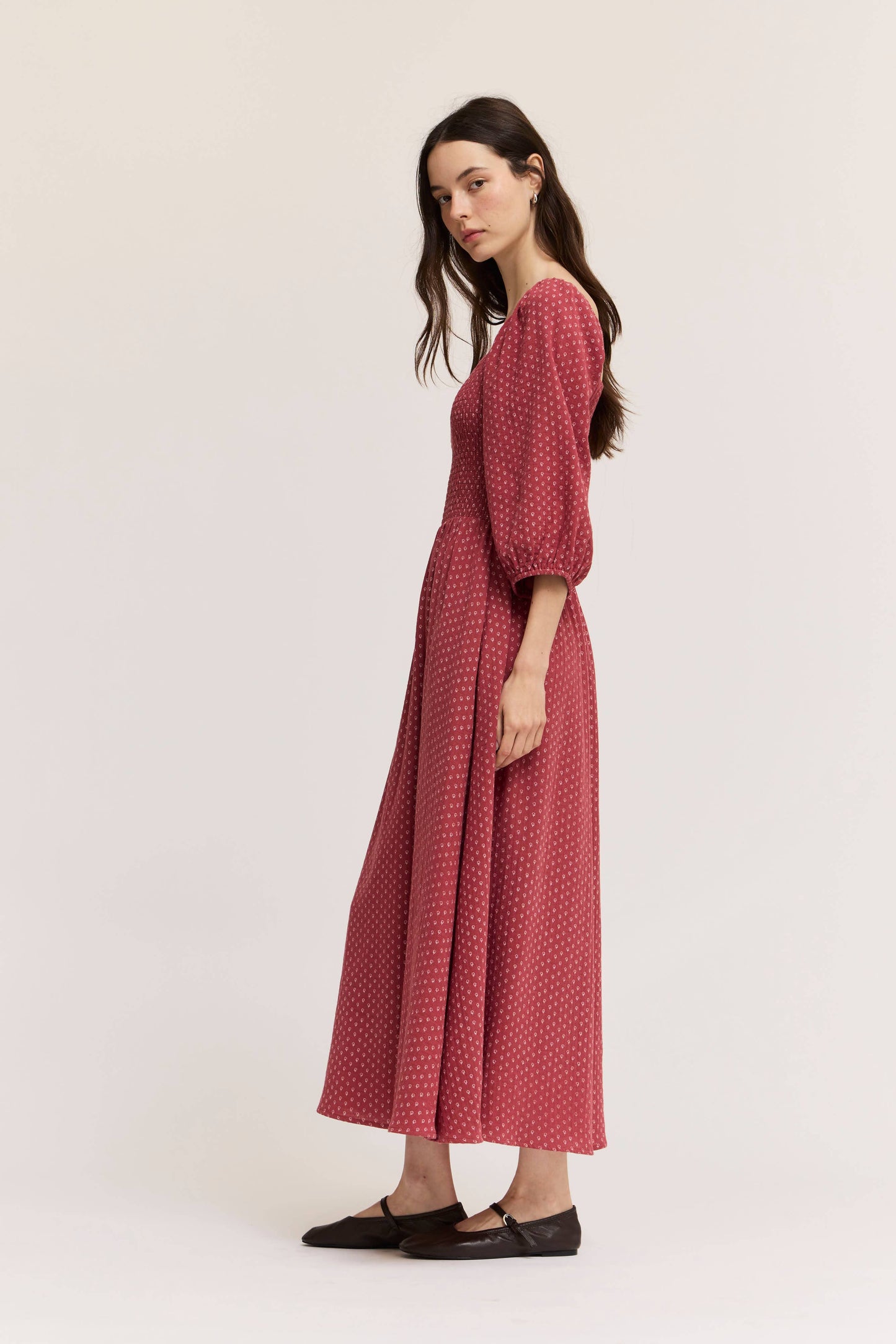Blümchen Midikleid "Ruby"