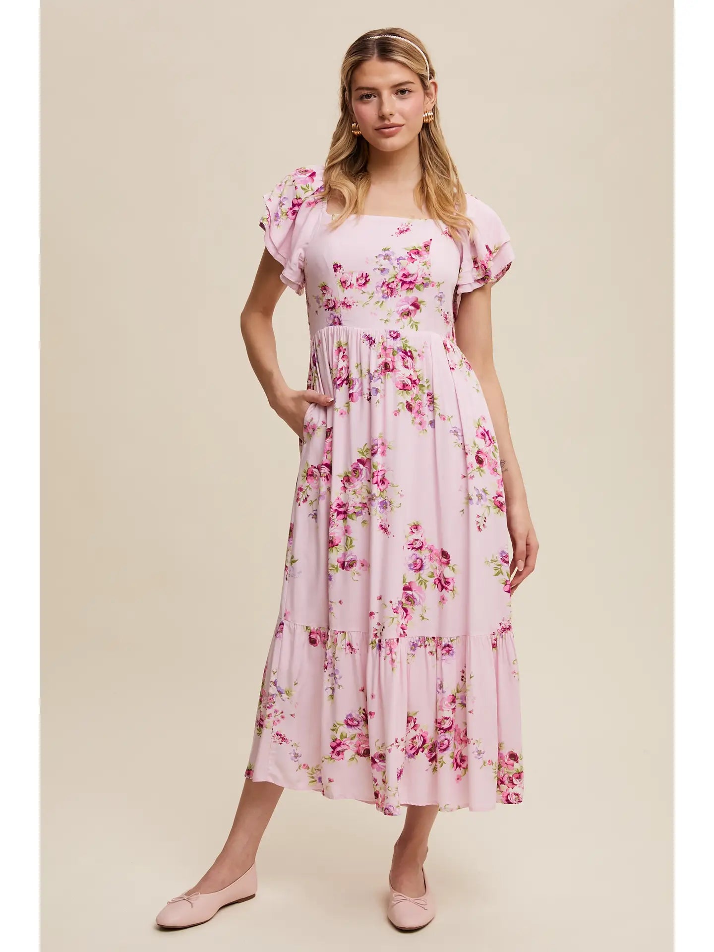 Romantisches Midikleid "Lily"