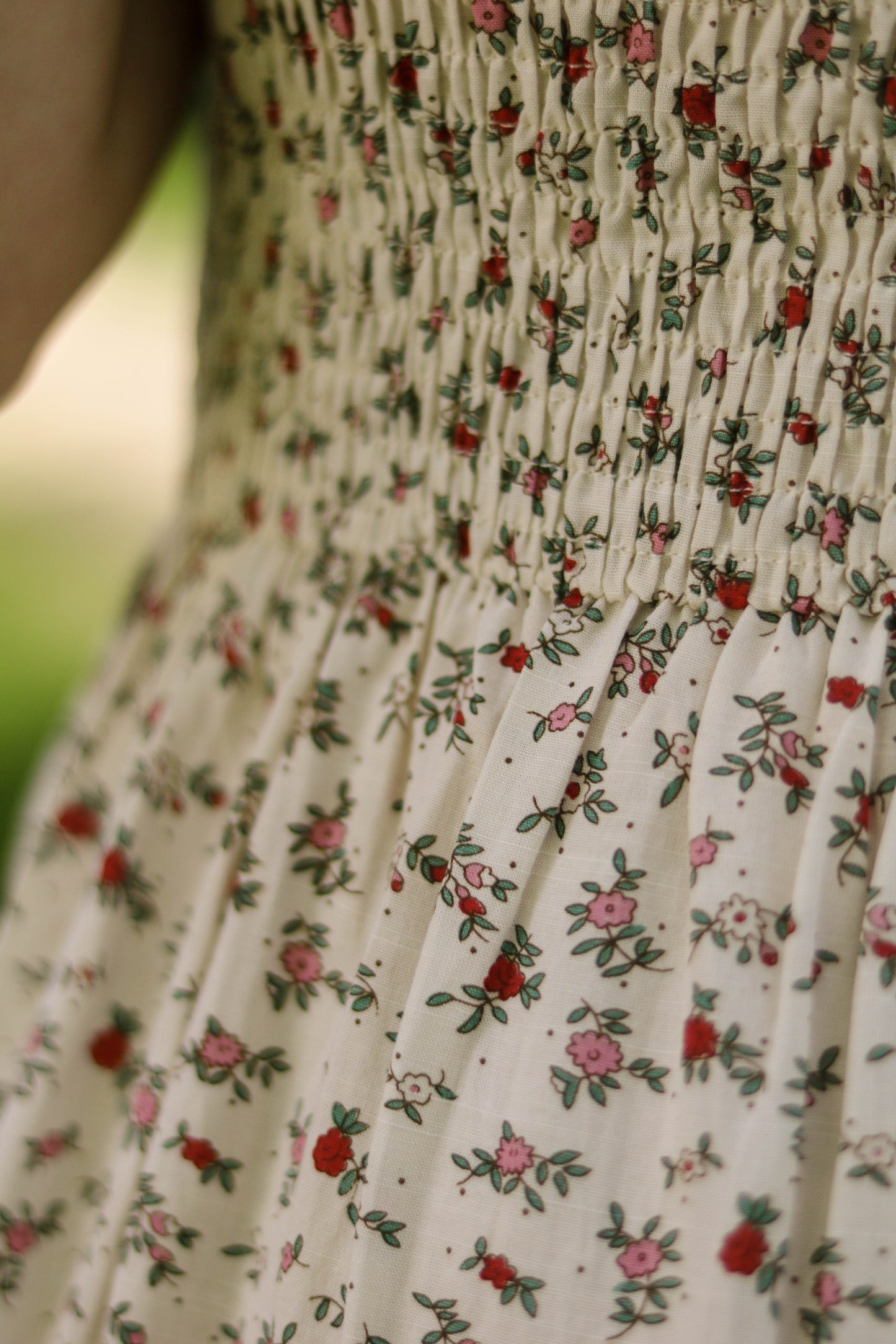 Blümchen Midikleid "Abby"