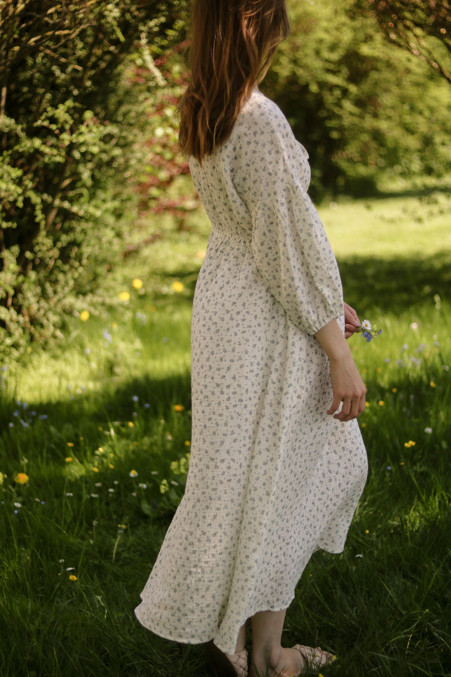 Blümchen Midikleid "Quinn"