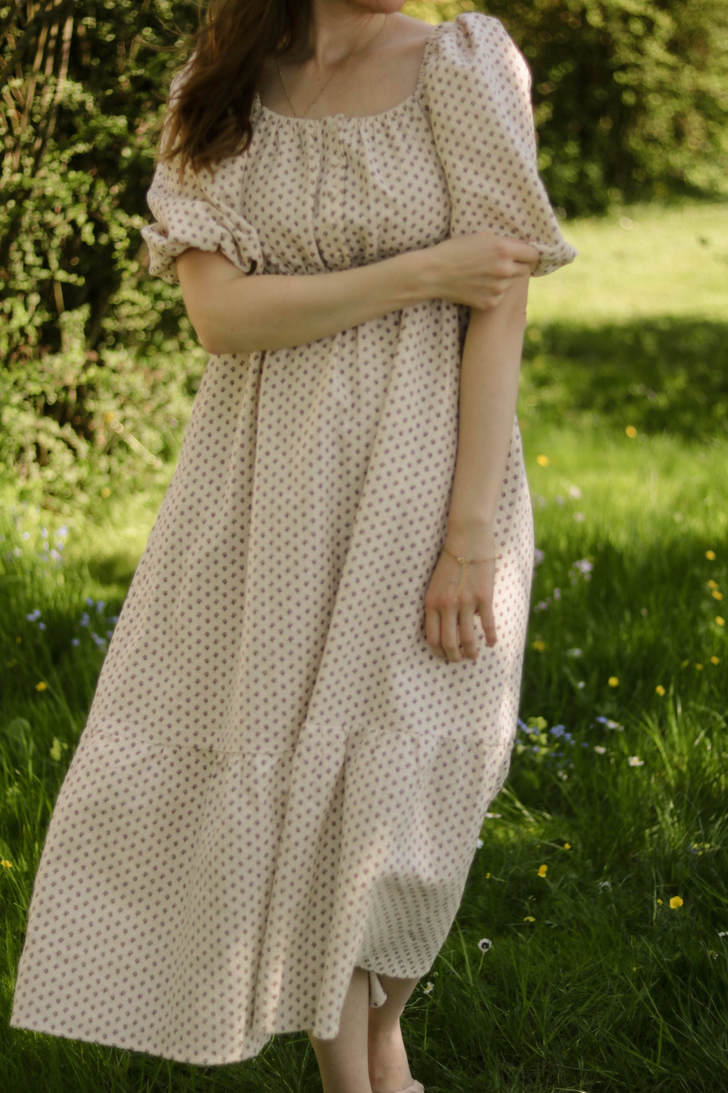 Blümchen Midikleid "Eloise"