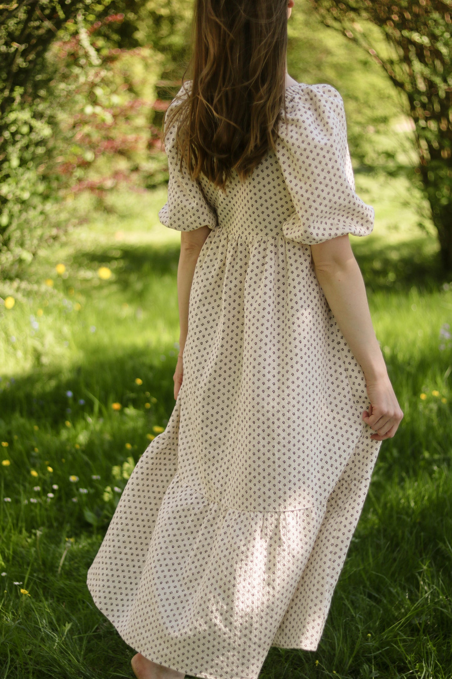 Blümchen Midikleid "Eloise"