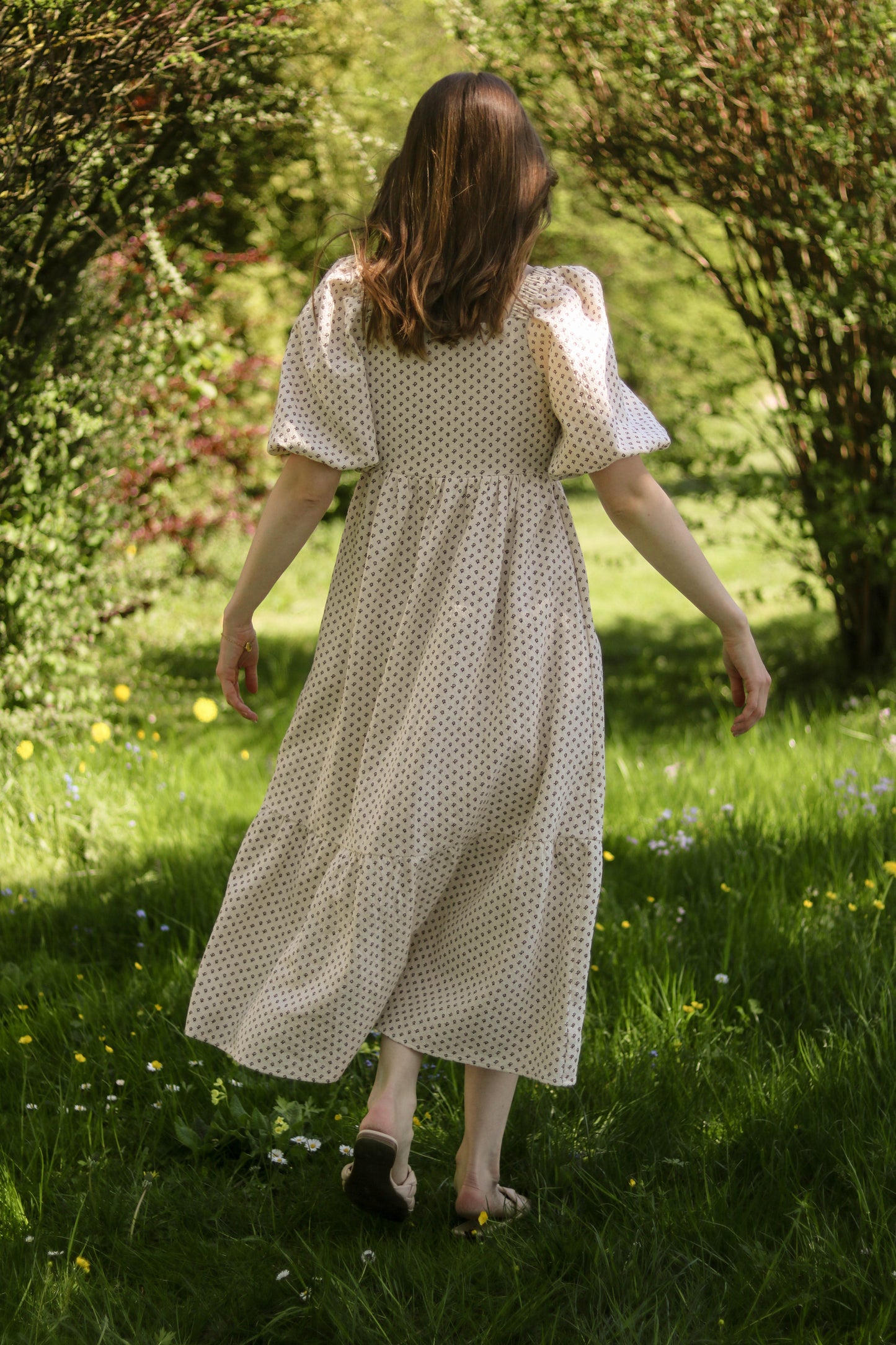 Blümchen Midikleid "Eloise"