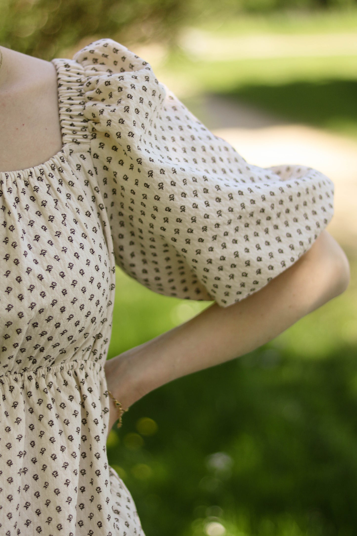 Blümchen Midikleid "Eloise"
