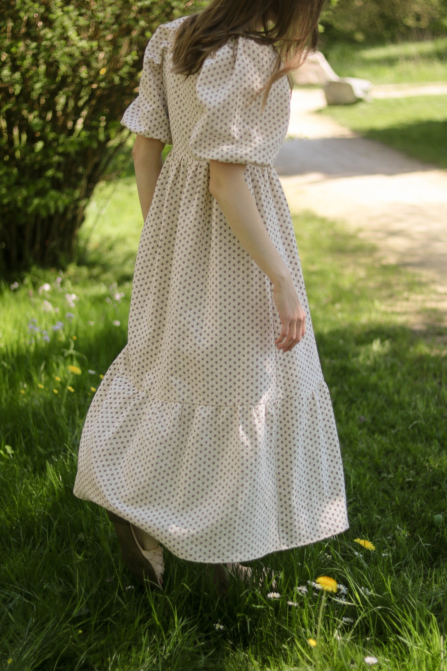 Blümchen Midikleid "Eloise"