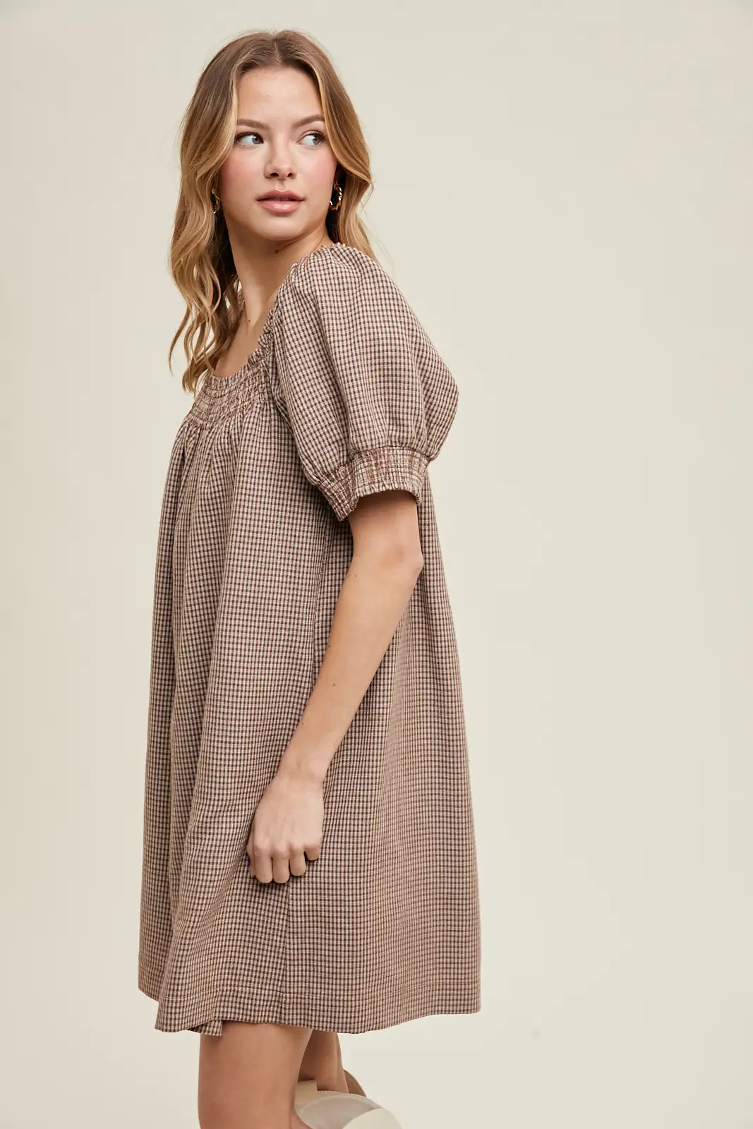 Kariertes Kleid "Lennie"