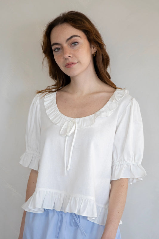 Romantische Bluse "Jennifer"