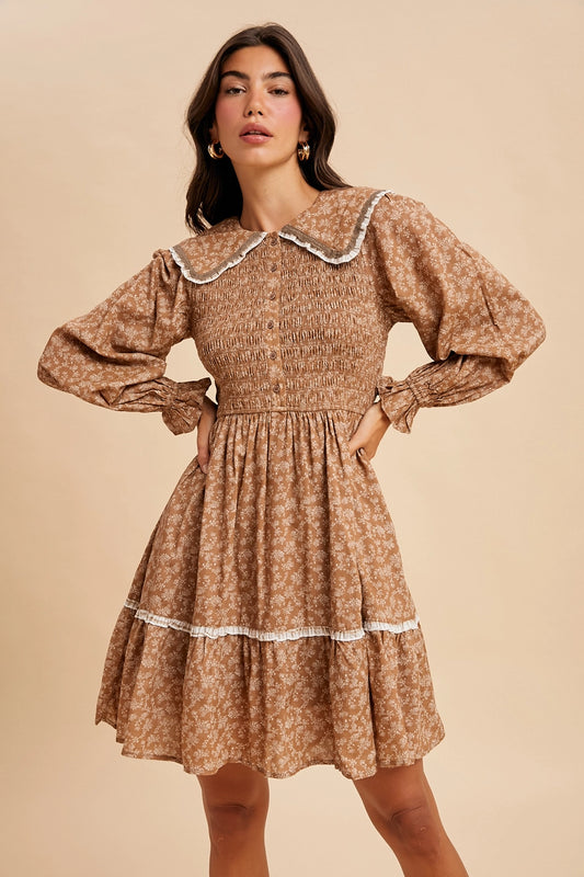 Kurzes Blümchen Kleid "Cassidy"