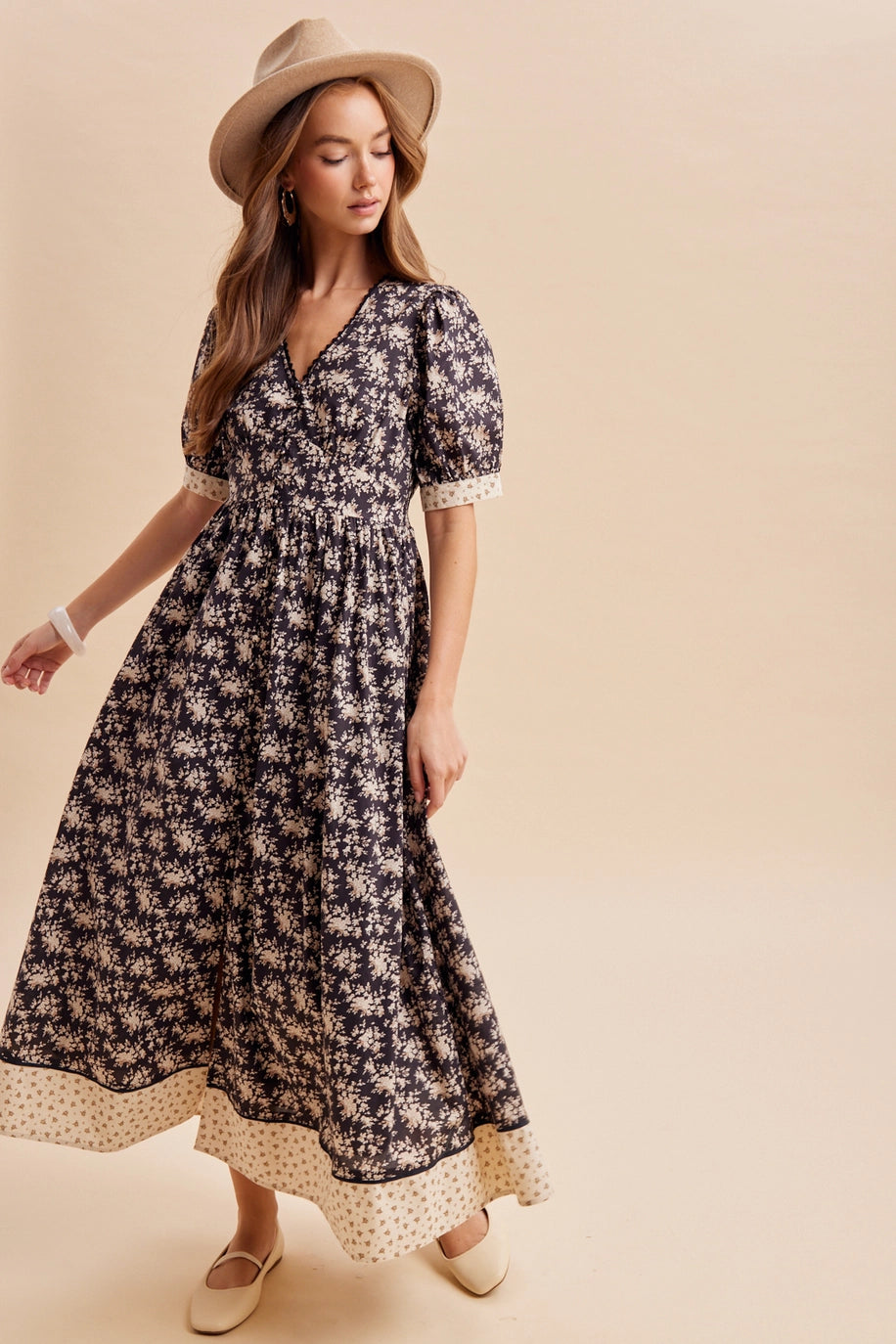 Blümchen Midikleid "Emerson"