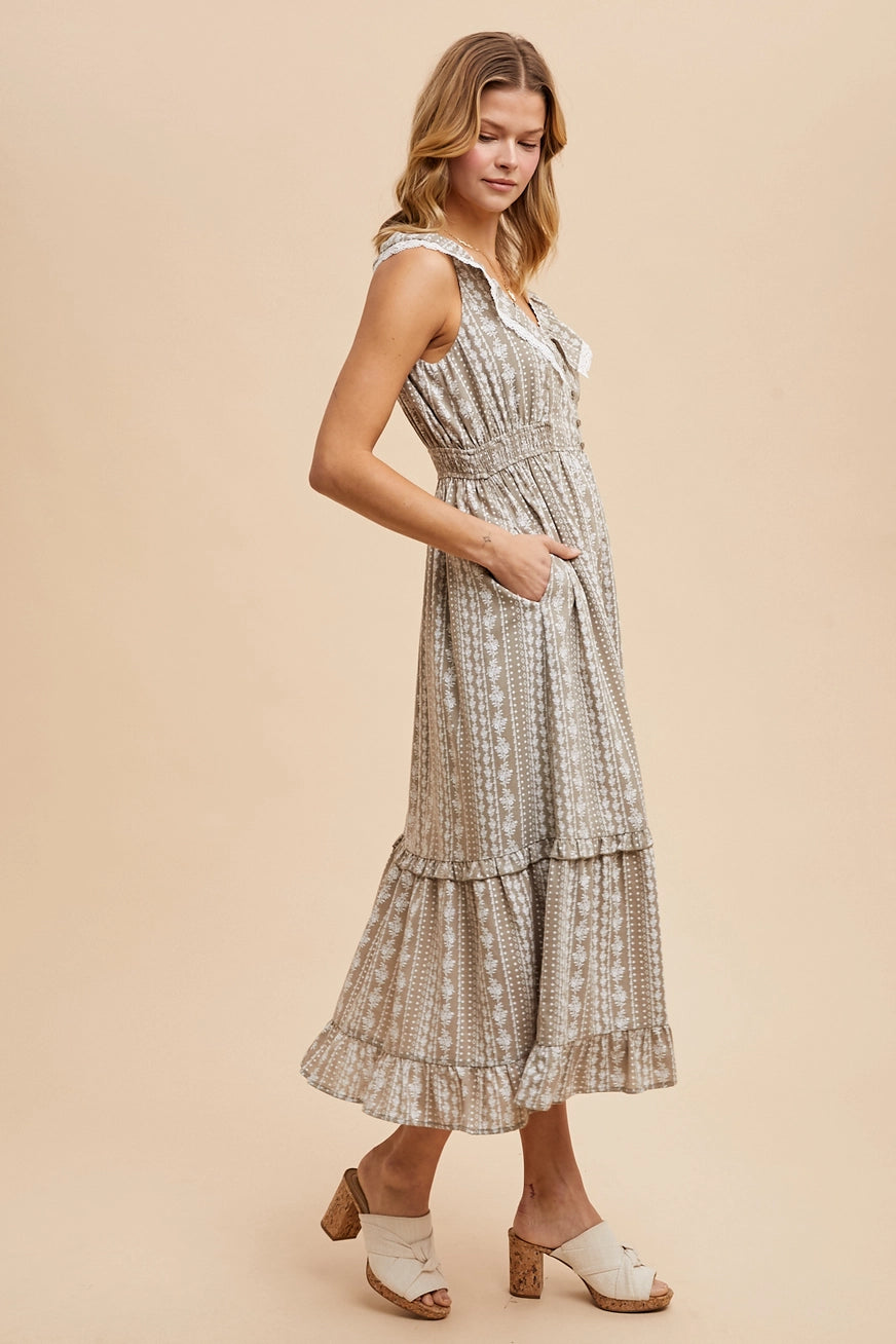 Blümchen Midikleid "Josie"