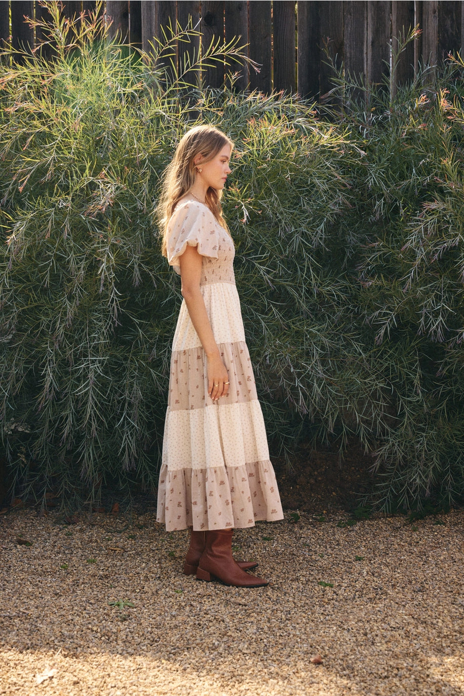 Blümchen Midikleid "Hannah"