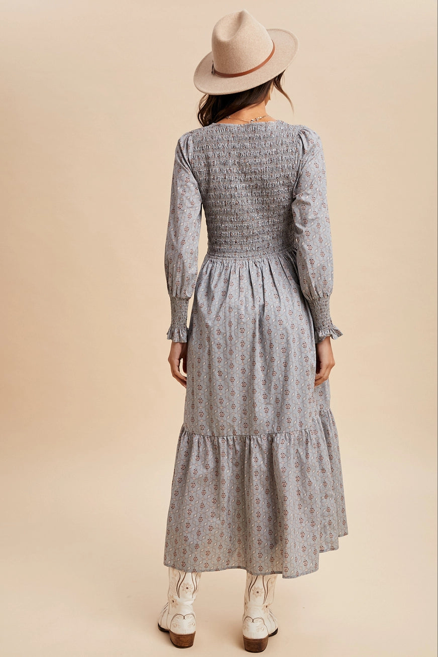 Blümchen Maxikleid "Angela"